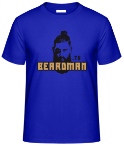 Beardman.TV Herren Shirt Beige