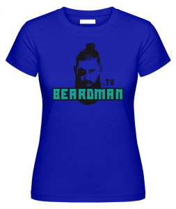 Beardman.TV Frauen Shirt Blau