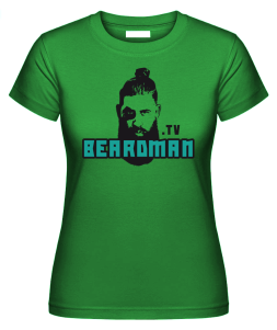 Beardman.TV Frauen Shirt Blau
