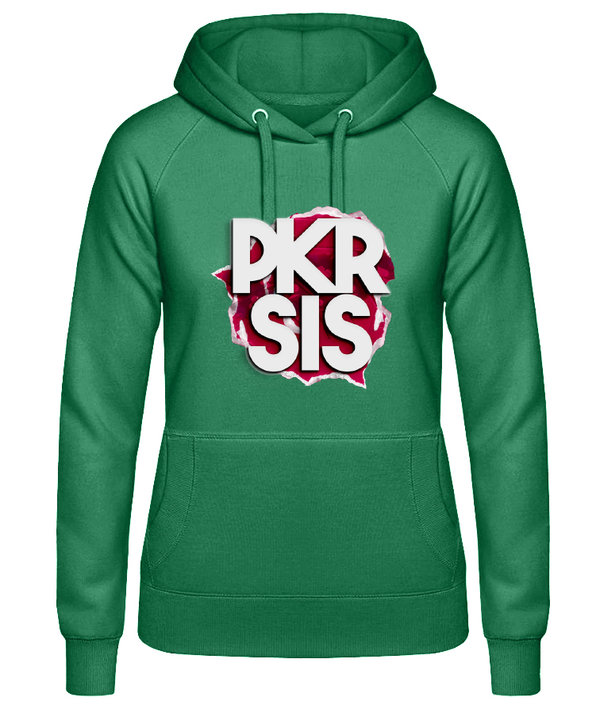 PKRSIS Frauen Hoodie Logo groß