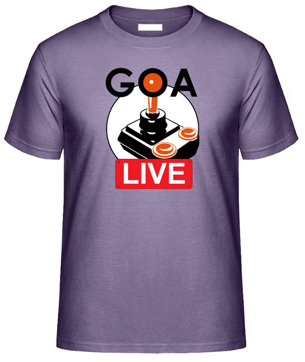 Herren Shirt GOA Live (Druck groß)