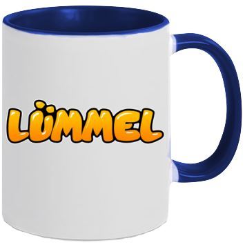 Two-Tone Tasse Lümmel Logo