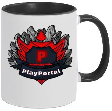 PlayPortal Tasse Logo Rot
