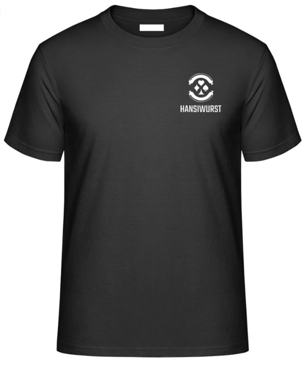 HansiWurst Unisex T-Shirt Logo Klein