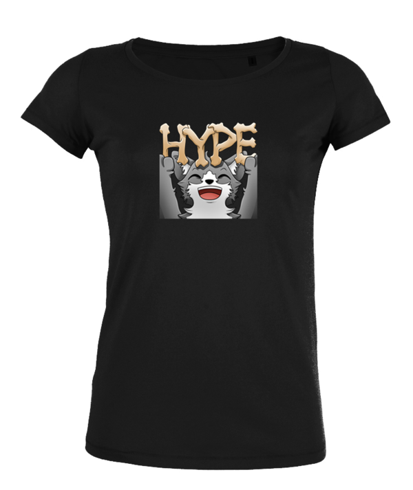 Damen Premium T-Shirt Logo HYPE