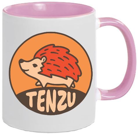 Two-Tone Tasse Tenzu Logo bunt