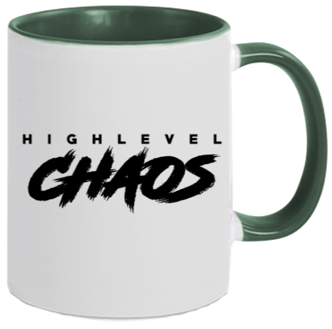 Two-Tone Tasse HIGHLEVEL CHAOS