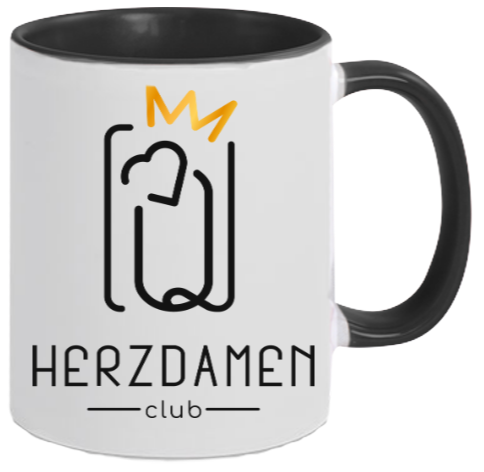 Two-Tone Tasse HERZDAMEN CLUB