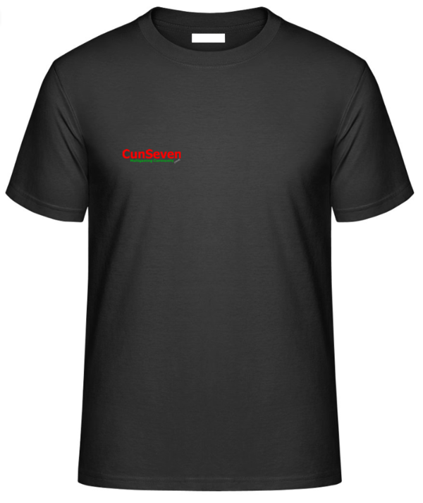 Premium Unisex T-Shirt CUNSEVEN FRONT UND RÜCKENDRUCK