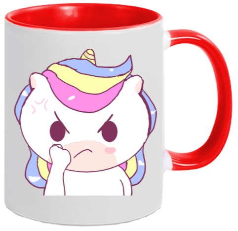 Two-Tone Tasse ANGRY