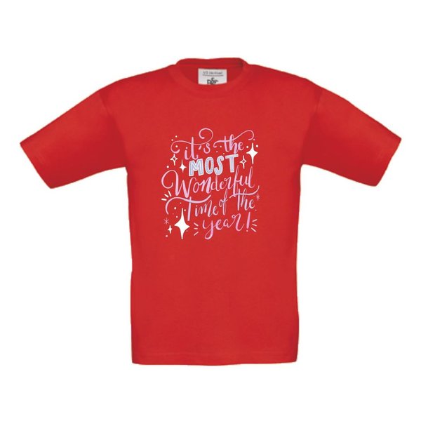 IT`S THE MOST WONDERFUL TIME - KIDS SHIRT