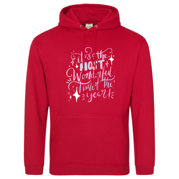 IT`S THE MOST WONDERFUL TIME - UNISEX HOODIE