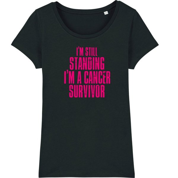 Premium Damen T-Shirt CANCER SURVIVOR