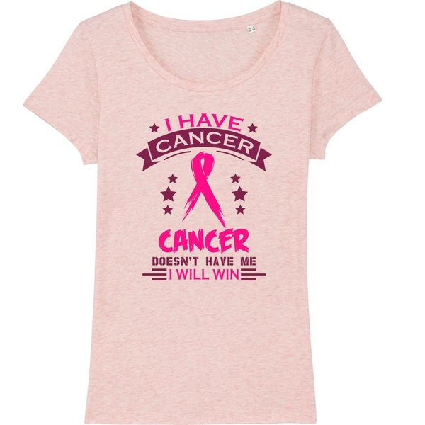 Premium Damen T-Shirt I HAVE CANCER
