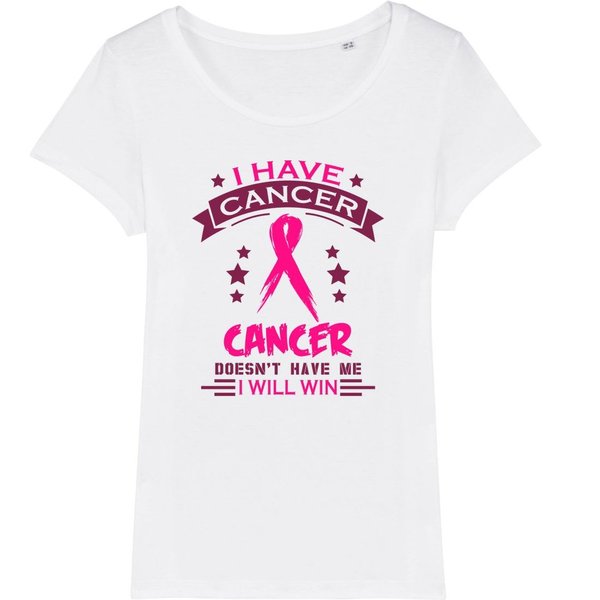 Premium Damen T-Shirt I HAVE CANCER