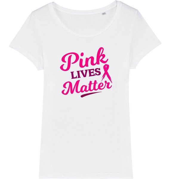 Premium Damen T-Shirt PINK LIVES MATTER