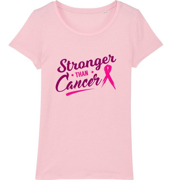 Premium Damen T-Shirt STRONGER THAN CANCER