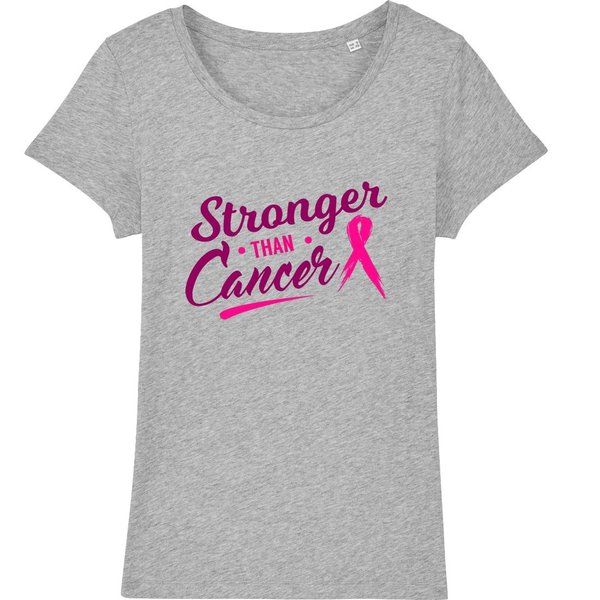 Premium Damen T-Shirt STRONGER THAN CANCER
