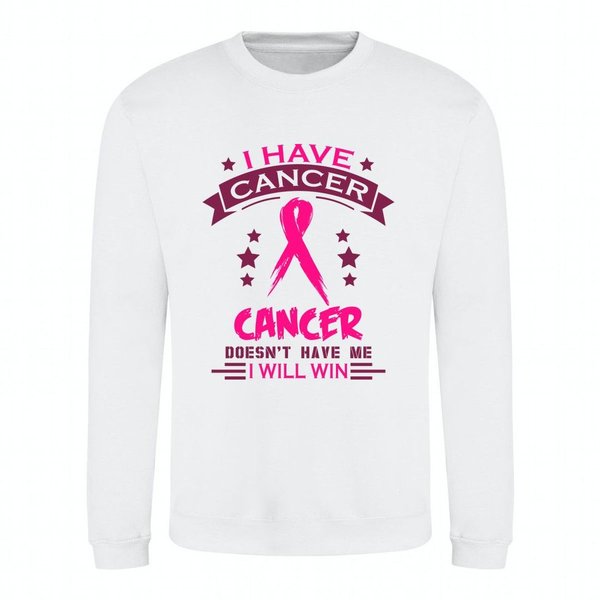 Bio Unisex Sweatshirt I HAVE CANCER