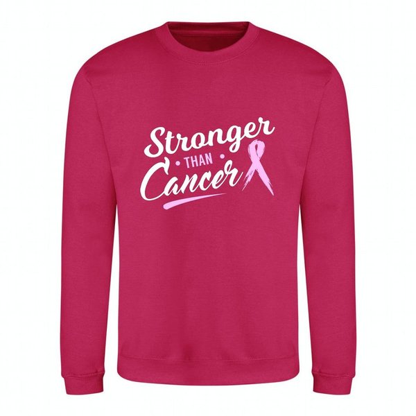 Bio Unisex Sweatshirt STRONGER THAN CANCER