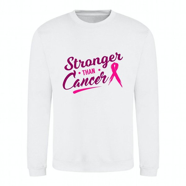 Bio Unisex Sweatshirt STRONGER THAN CANCER