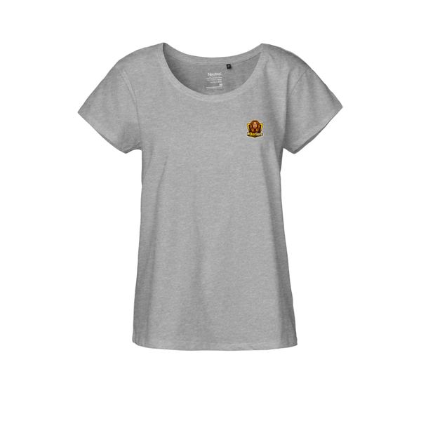 FAIRTRADE Ladies´Loose Fit T-Shirt LOGO KLEIN